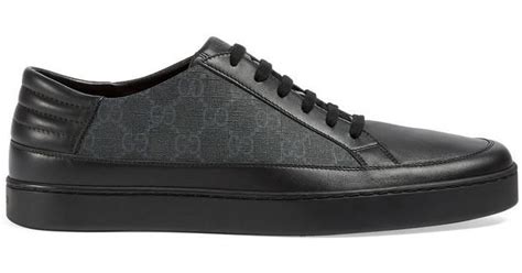 gucci common gg supreme low-top sneaker|gg supreme low top sneakers.